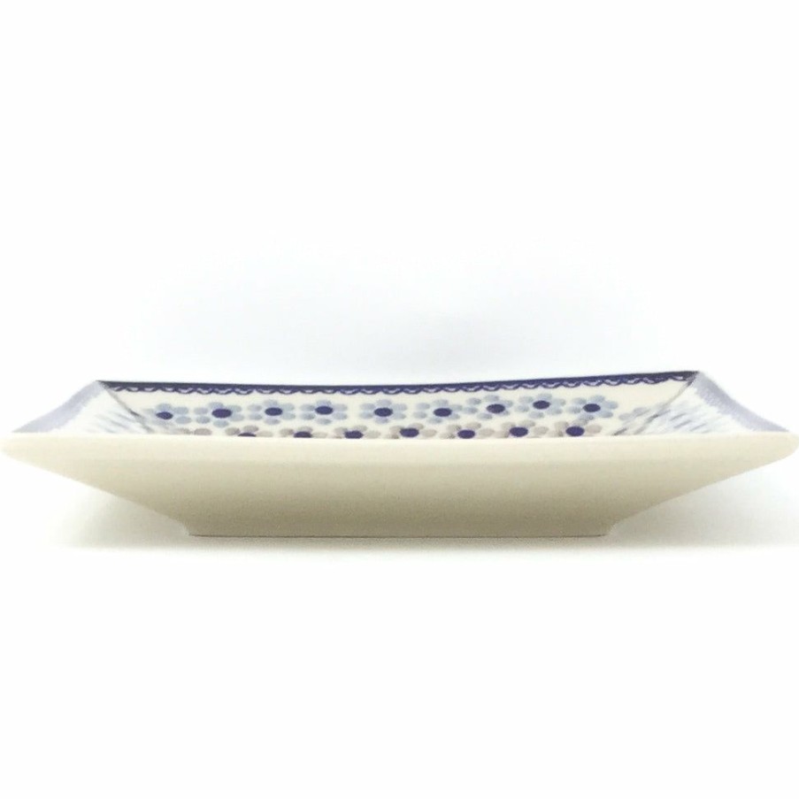 Plates * | Janelle Imports Square Luncheon Plate In Simple Daisy