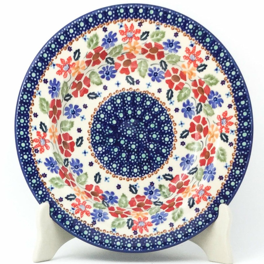 Plates * | Janelle Imports Soup Plate In Wild Flowers