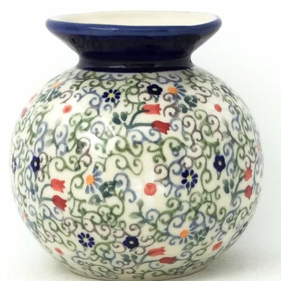 Home Decor * | Janelle Imports Round Vase In Early Spring