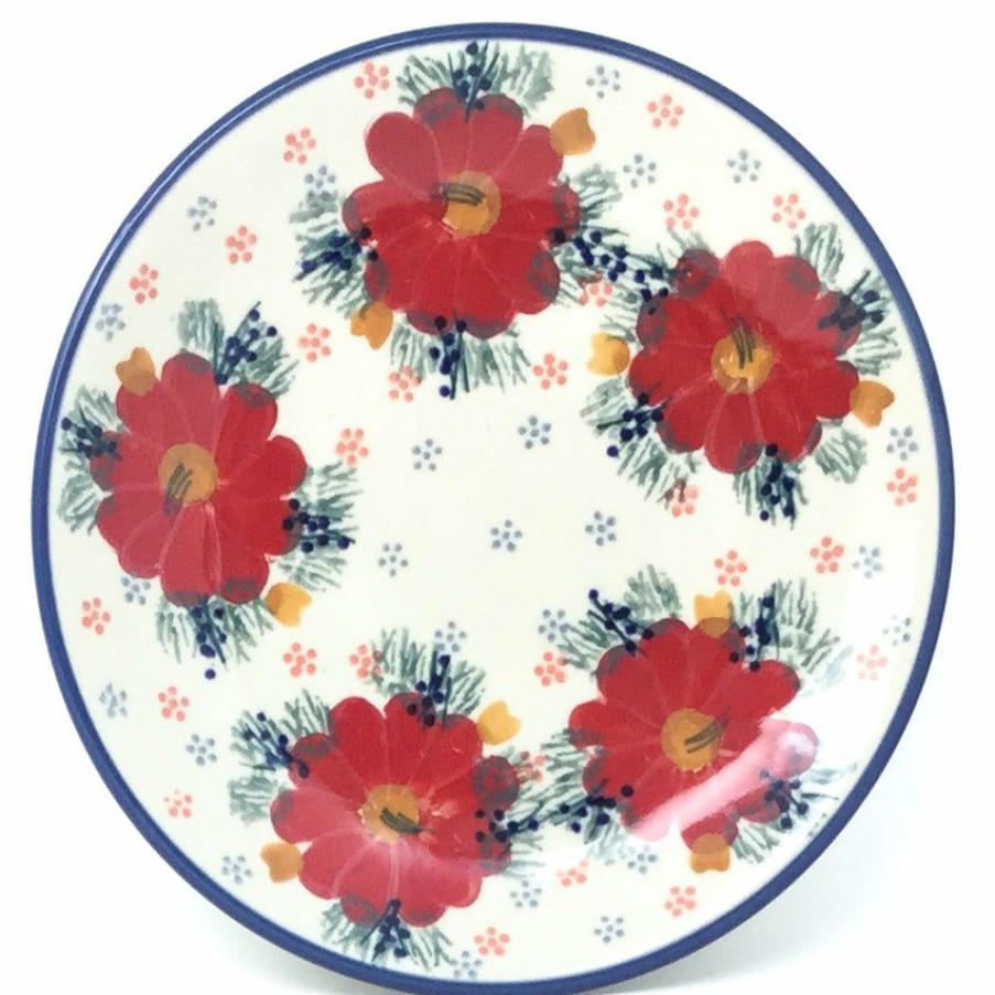 Plates * | Janelle Imports Bread & Butter Plate In Floral Cluster