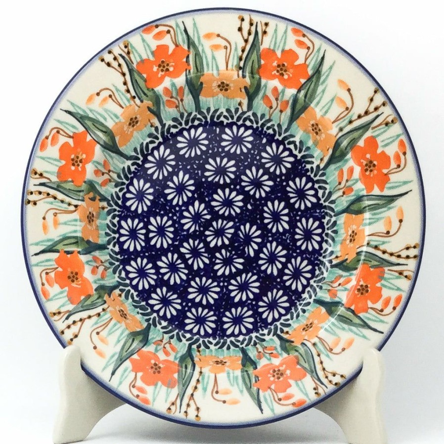 Plates * | Janelle Imports Soup Plate In Sunshine Meadow