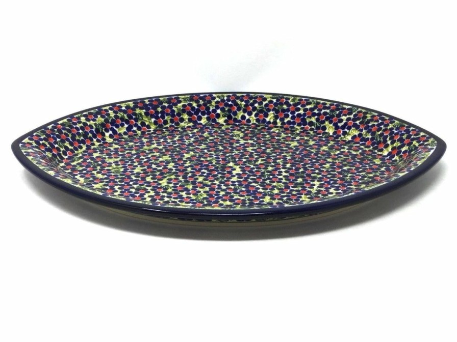 Platters, Servers, And Trays * | Janelle Imports Oval Server