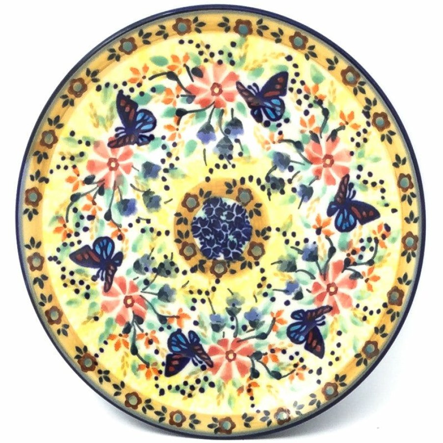 Plates * | Janelle Imports Bread & Butter Plate In Butterfly Meadow