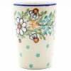 Home Decor * | Janelle Imports Toothbrush Holder/Cup In Spectacular Daisy