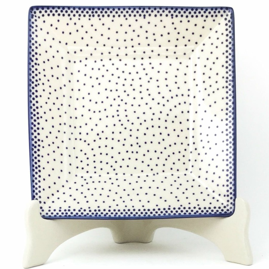 Plates * | Janelle Imports Square Luncheon Plate In Simple Elegance