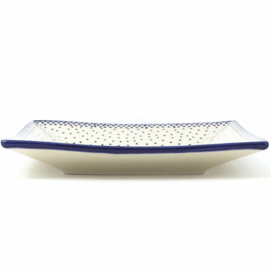 Plates * | Janelle Imports Square Luncheon Plate In Simple Elegance