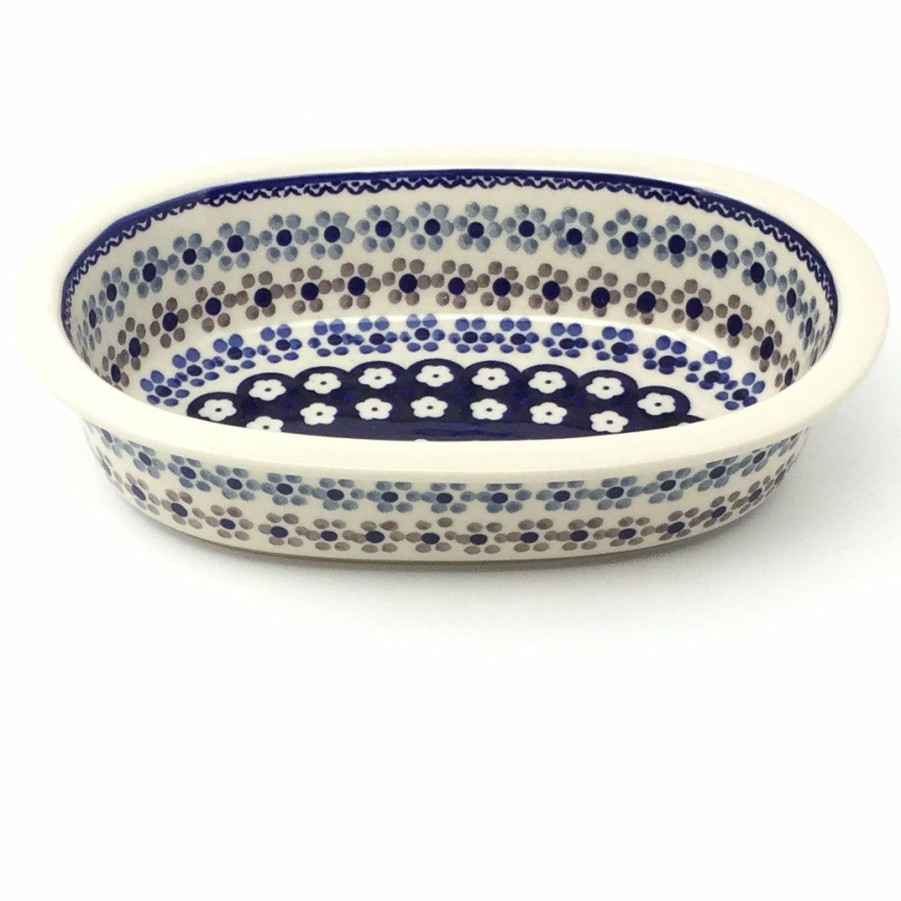 Bakeware * | Janelle Imports Sm Oval Baker In Simple Daisy