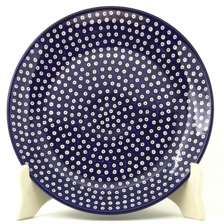 Plates * | Janelle Imports Luncheon Plate In Blue Elegance