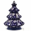 Home Decor * | Janelle Imports Tree Tea Candle Holder In Flowers On Blue