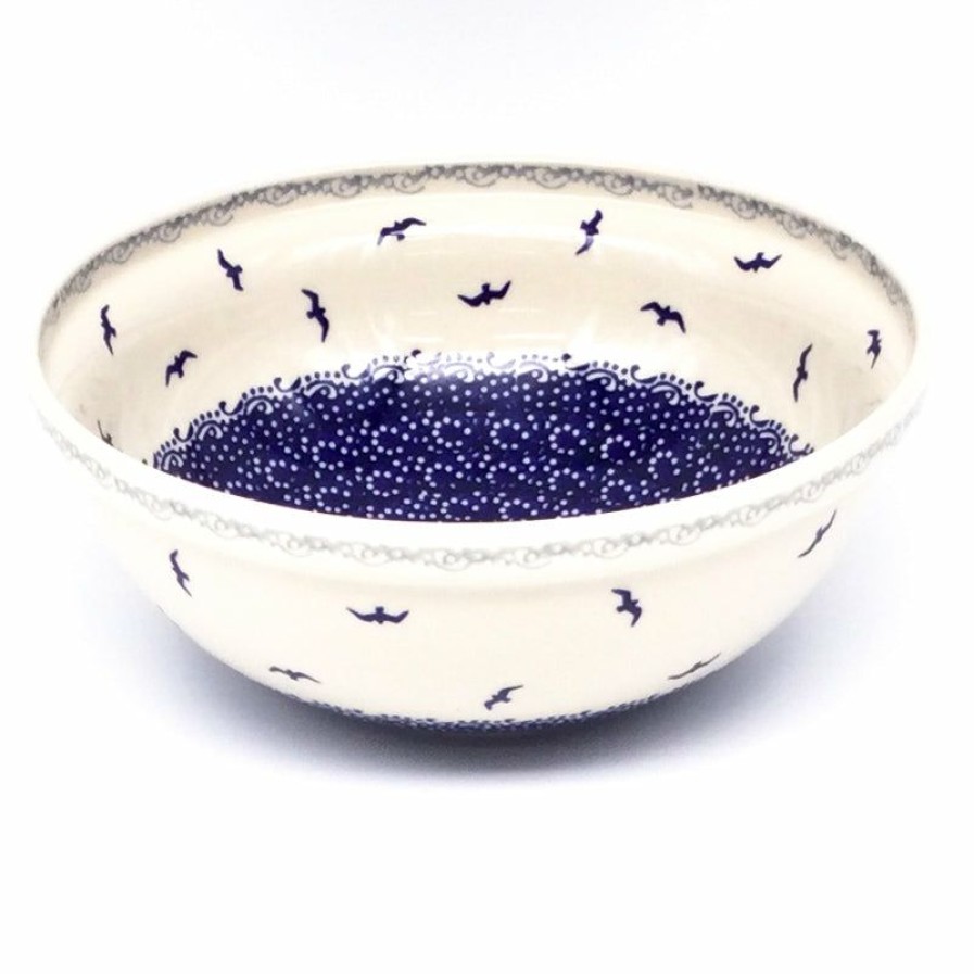 Bowls * | Janelle Imports Round Bowl 64 Oz In Seagulls