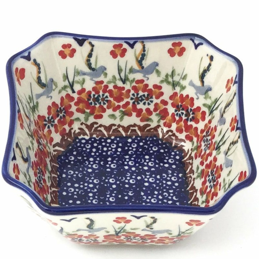 Bowls * | Janelle Imports Square Soup Bowl 16 Oz In Simply Beautiful