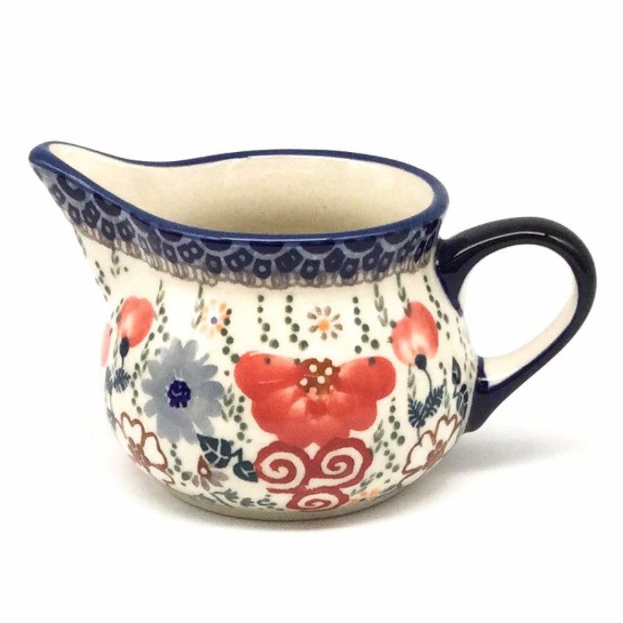 Table Accessories * | Janelle Imports Creamer 6 Oz In Perennial Garden