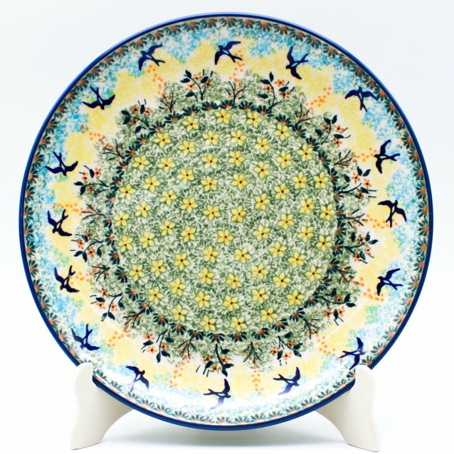 Plates * | Janelle Imports Dinner Plate 11 In Birds