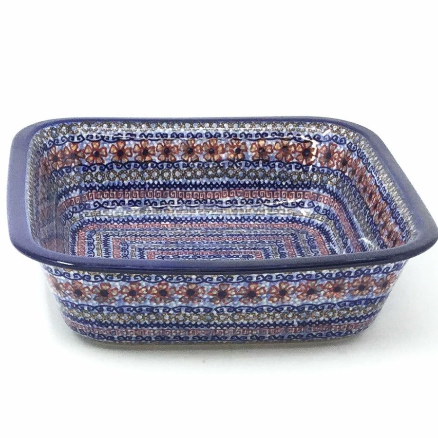 Bakeware * | Janelle Imports Deep Square Baker In Earth Tones